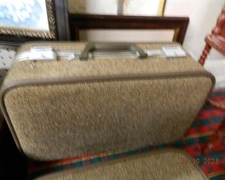 vintage Halston luggage