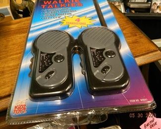 walkie talkies
