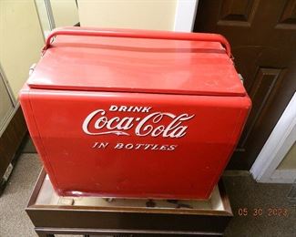 vintage Coca Cola cooler
