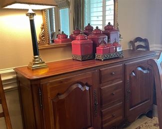 Buffet for sale prior to sale opening