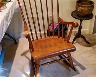 Solid Maple Tell City Rocker