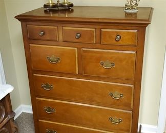 Highboy by National Furniture Co
Solid Maple