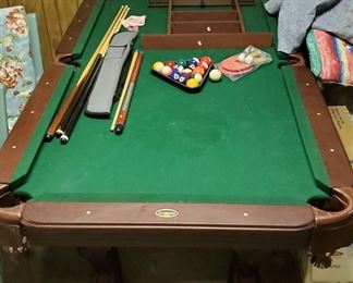 7.5' Ball & Claw Billiard Pool Table