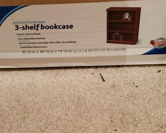 Cherry Bookcase NIB