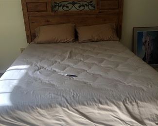 Matching queen bed