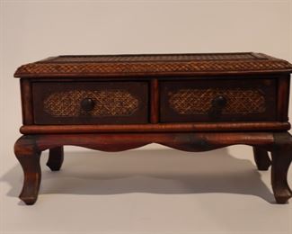 Lot 2120 Small Foot Stool or Table Top Storage