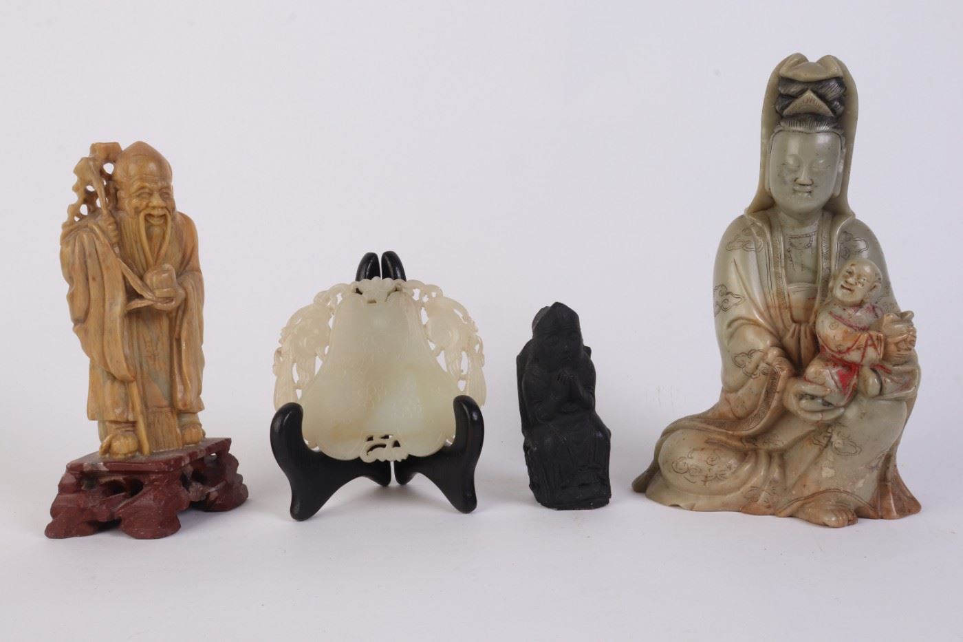 Lot 2152 Lot Carved Asian Figures