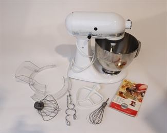 Lot 2157 Older Kitchen Aid Mixer and Accessorires