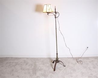 Lot 2200 Floor Lamp with Pressed Flower Shade