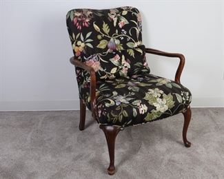 Lot 2224 Botanical Upholstered Armchair Accent Chair