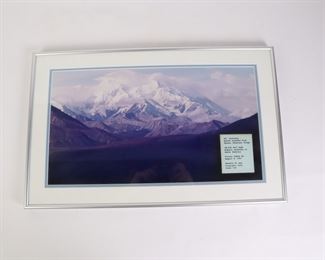 Lot 2401 Mt McKinley  Denali Natl Park  Framed Wall Art
