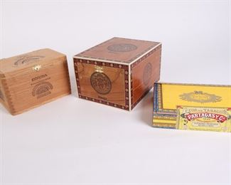 Lot 2416 Lot 3 Cigar Boxes