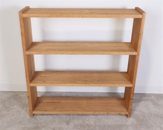 Lot 2873 Rustic Solid Wood Bookshelf
