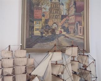 Model Ships 75.00 a piece

Painting 75.00