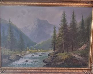 Large Landscape painting$100.00