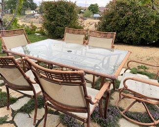 Backyard set bamboo styled : heavy duty 