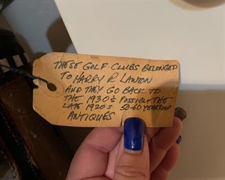 Golf club info 