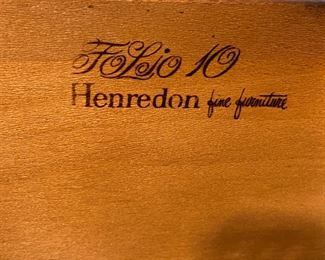 Henredon fine furniture