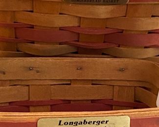 Longaberger baskets, Christmas collection, 1987 edition Mistletoe basket
