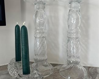 Waterford Crystal candle holders