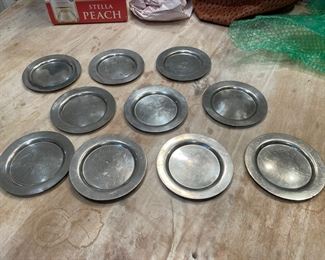 pewter plates