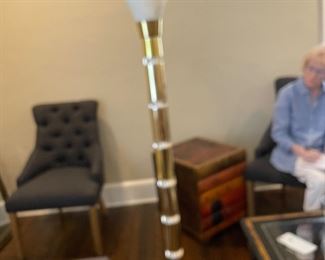 mid century acrylic lamp