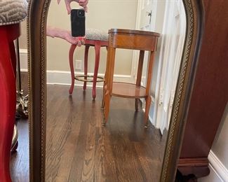 small arched mirror