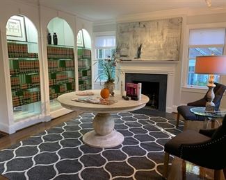 law books only/ painting sold