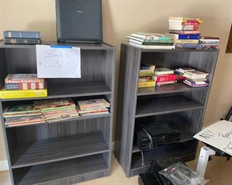 two office book shelves, slightly used