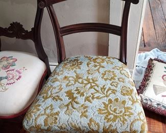 numerous classic victorian and earlier side chairs