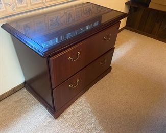 Fabulous mahogany office set