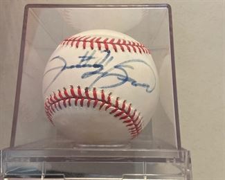 Signed by Sammy Sosa
