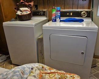 Washer and dryer