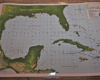 Hurricane tracking map