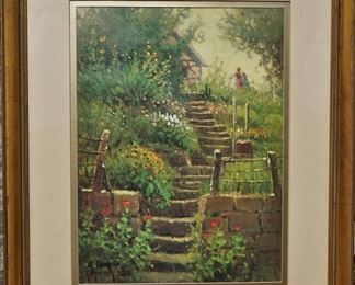 Signed and numbered G. Harvey print