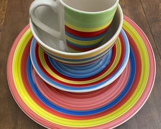 Multiple sets of stoneware, $5 each set