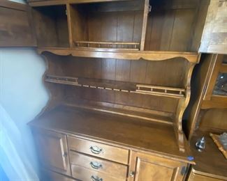 Colonial style China hutch $75