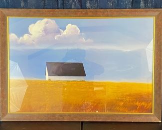 Field of wheat Reproduction $100