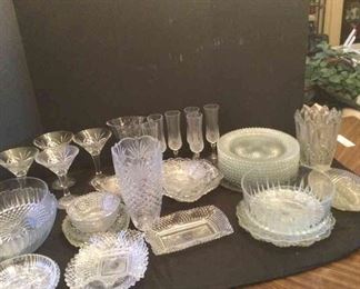 Another Lot Of Awesome Vintage Cut Glass 