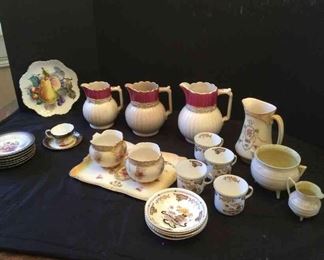 Assortment Of Lefton Radforman Royal Devon Belleek Stoke On Trent And More