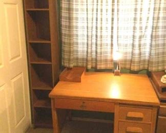 Delightful Desk and Bookcase
