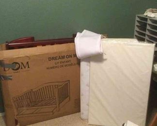Dream On Me Crib and Mattress