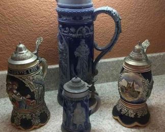German Beer Stein Music Boxes And More