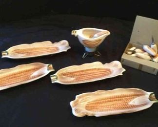 Lillian Vernon Corn On The Cobb Set