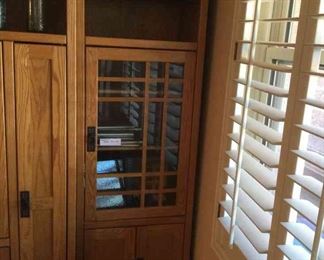 Nice Curio Storage Cabinet On Wheels