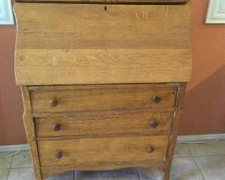 Oak Secretary Desk