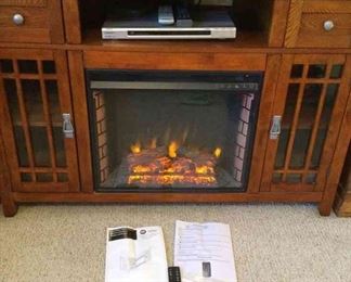 Salinas Media Fireplace And Mantle