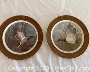 wduck hunting collector plates2391 t