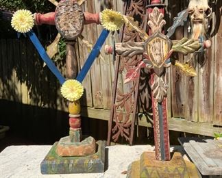 Mexican Crosses celebrating “Dia de los Muertos”