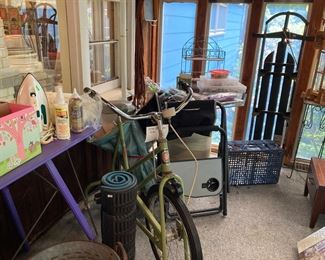 Vintage exercise bike